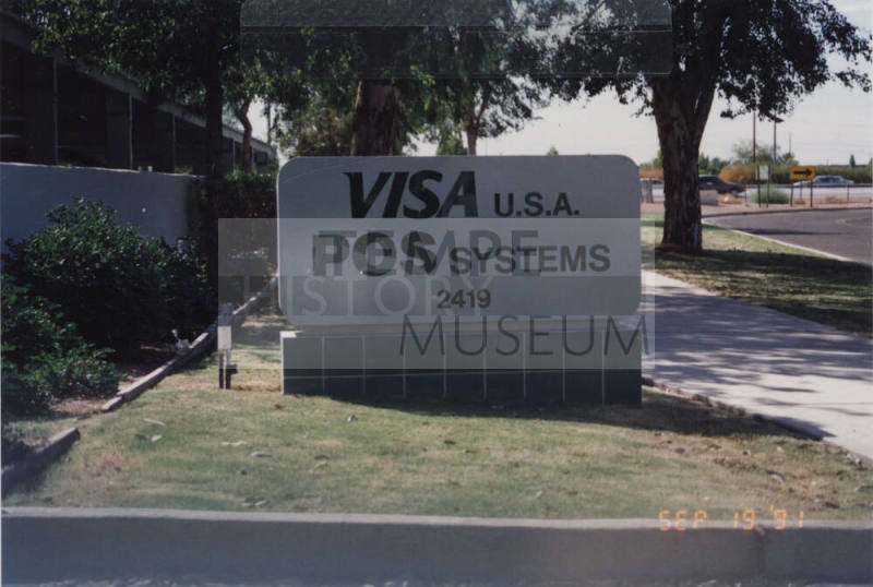 Visa U.S.A. POS Systems, 2419 West 14th Street, Tempe, Arizona