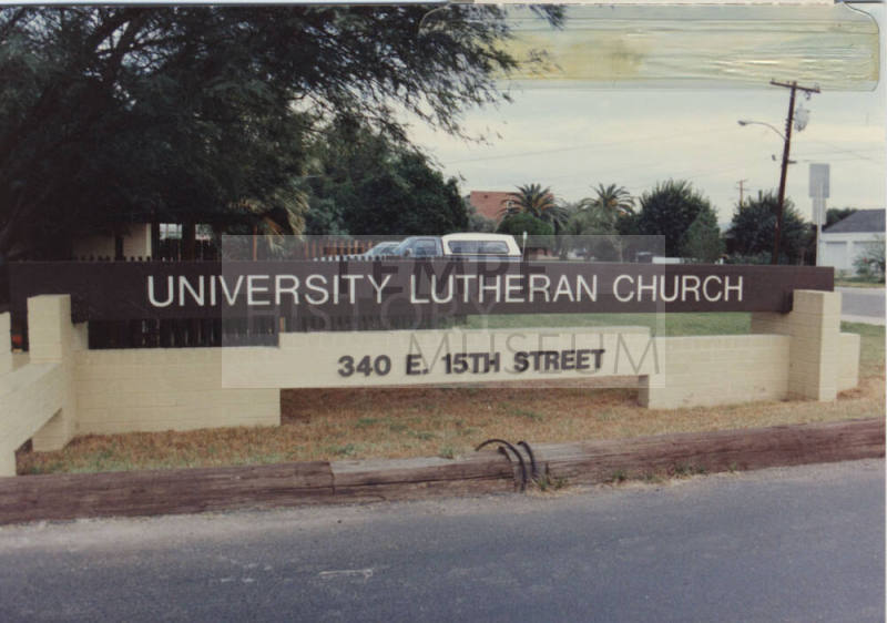 University Lutheran Church, 340 East 15th Street, Tempe, Arizona