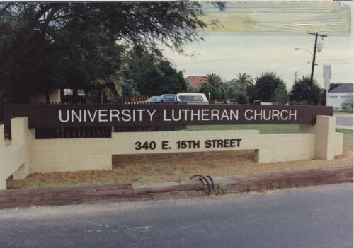 University Lutheran Church, 340 East 15th Street, Tempe, Arizona