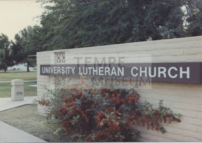 University Lutheran Church, 340 East 15th Street, Tempe, Arizona
