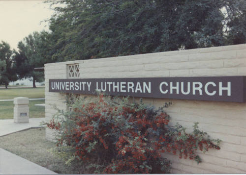 University Lutheran Church, 340 East 15th Street, Tempe, Arizona