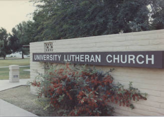 University Lutheran Church, 340 East 15th Street, Tempe, Arizona