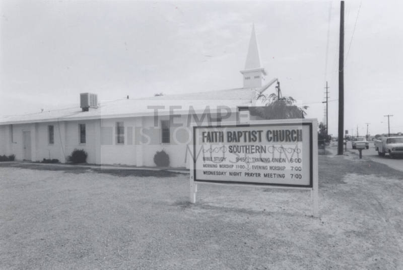 Faith Southern Baptist Church - 1101 South McClintock Drive, Tempe, Arizona