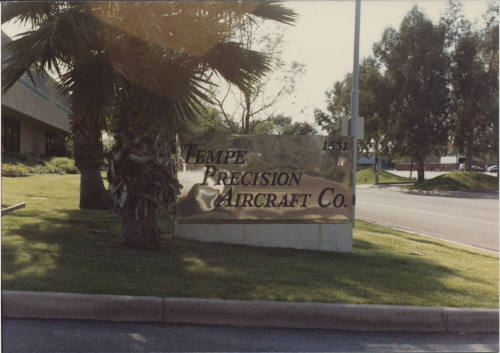 Tempe Precision Aircraft Co., 1531 West 17th Street, Tempe, Arizona