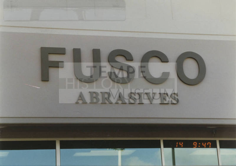 Fusco Abrasives, 455 West 21st Street, Tempe, Arizona