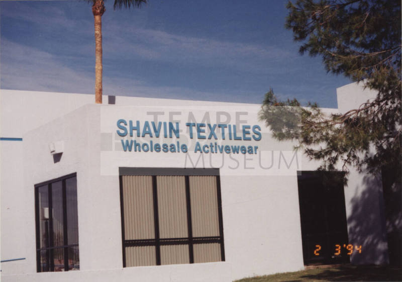 Shavin Textiles, 602 West 22nd Street, Tempe, Arizona