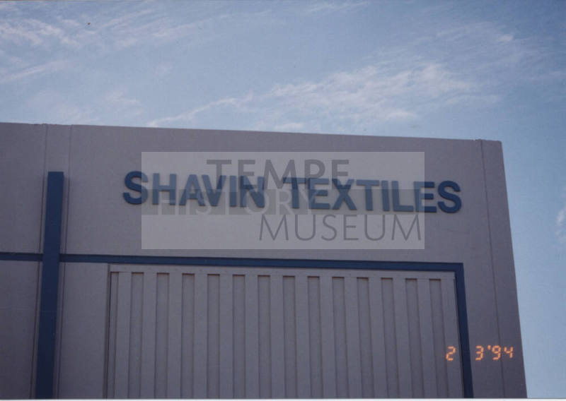 Shavin Textiles, 602 West 22nd Street, Tempe, Arizona