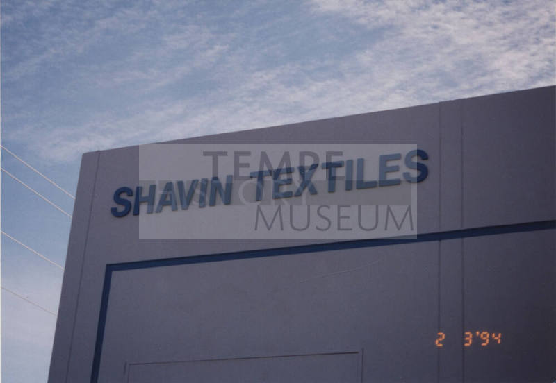 Shavin Textiles, 602 West 22nd Street, Tempe, Arizona
