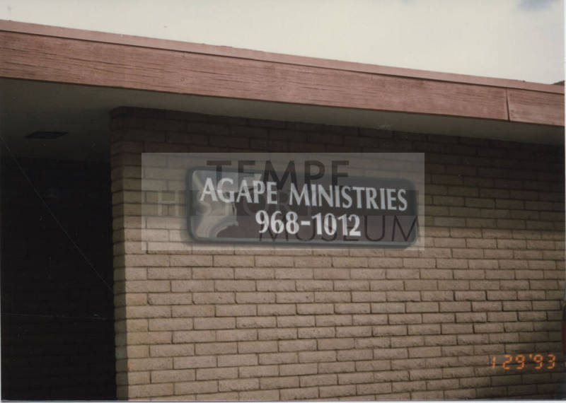 Agape Ministries, 835 West 22nd Street, Tempe, Arizona