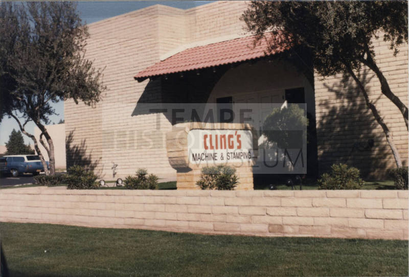 Cling's Machine & Stamping, 1019 West 22nd Street, Tempe, Arizona