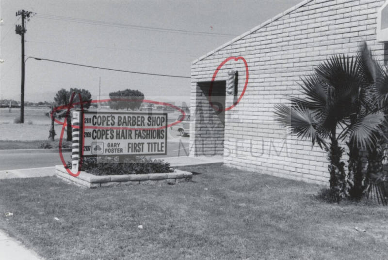 Cope's Barber Shop - 2111 South McClintock Drive, Tempe, Arizona