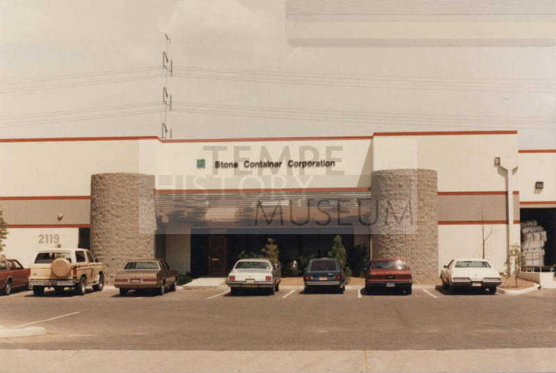Stone Container Corporation - 2119 South WIlson Street, Tempe, AZ