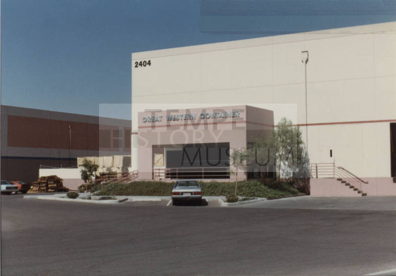 Great Western Container - 2404 South Wilson Street, Tempe, AZ