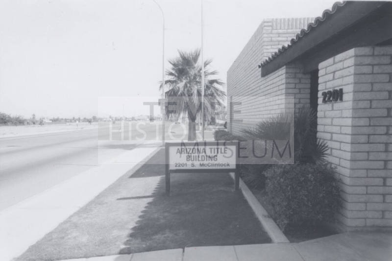 Arizona Title Building - 2201 South McClintock Drive, Tempe, Arizona