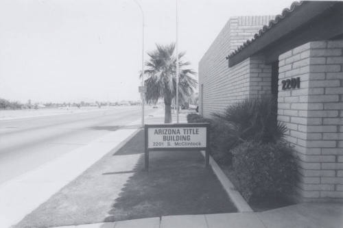 Arizona Title Building - 2201 South McClintock Drive, Tempe, Arizona