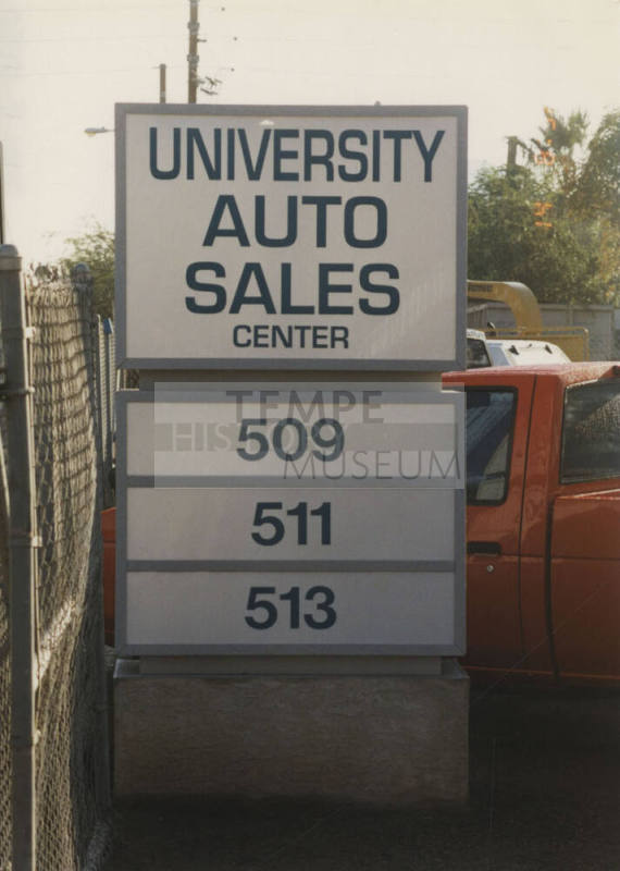 University Auto Sales - 513 West 1st Street, Tempe, Arizona