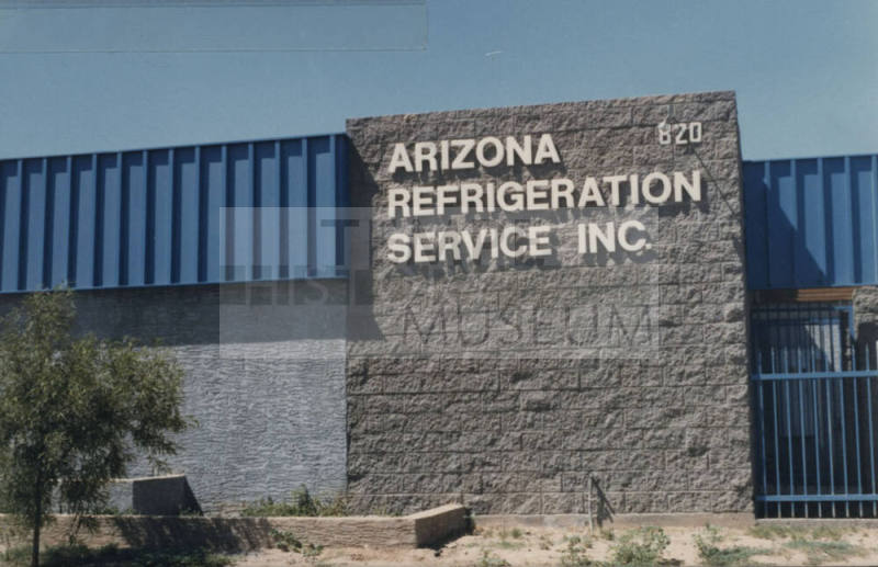 Arizona Refrigeration Service Inc., 820 West 1st Street, Tempe, Arizona