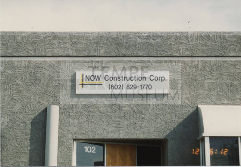 Now Construction Corporation, 2235 West 1st Street, #102, Tempe, Arizona