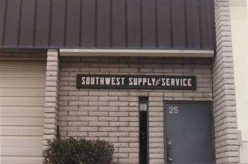 Southwest Supply & Service, 2604 West 1st. Street, #25, Tempe, Arizona