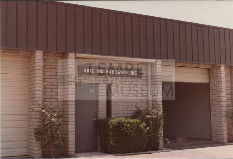 Ariz. Ind. Hardware Inc., 2618 West 1st Street, #16, Tempe, Arizona