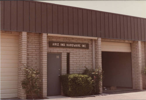 Ariz. Ind. Hardware Inc., 2618 West 1st Street, #16, Tempe, Arizona