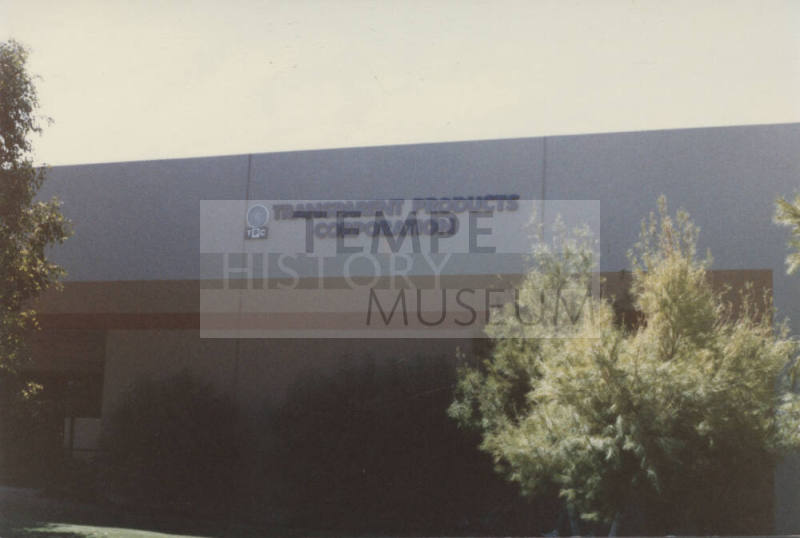 Transparent Products Corporation, 1725 West 3rd Street, Tempe, Arizona