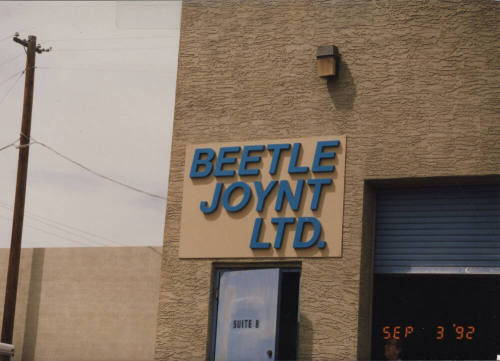 Beetle Joynt Ltd., 1879 East 3rd Street, Tempe, Arizona