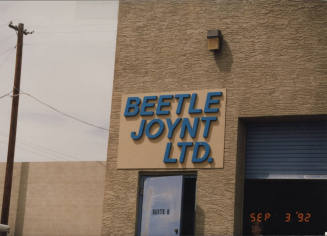 Beetle Joynt Ltd., 1879 East 3rd Street, Tempe, Arizona