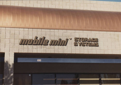 Mobile Mini Storage Systems, 1834 West 3rd Street, Tempe, Arizona