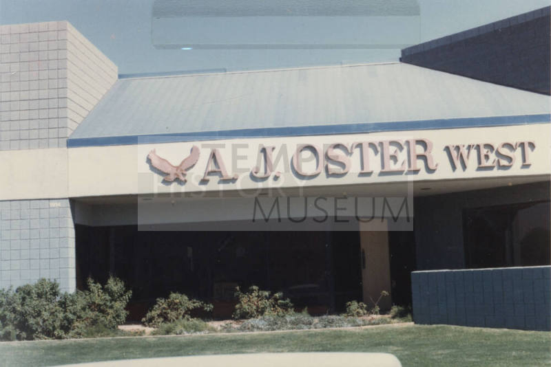A. J. Oster West, 1914 West 3rd Street, Tempe, Arizona