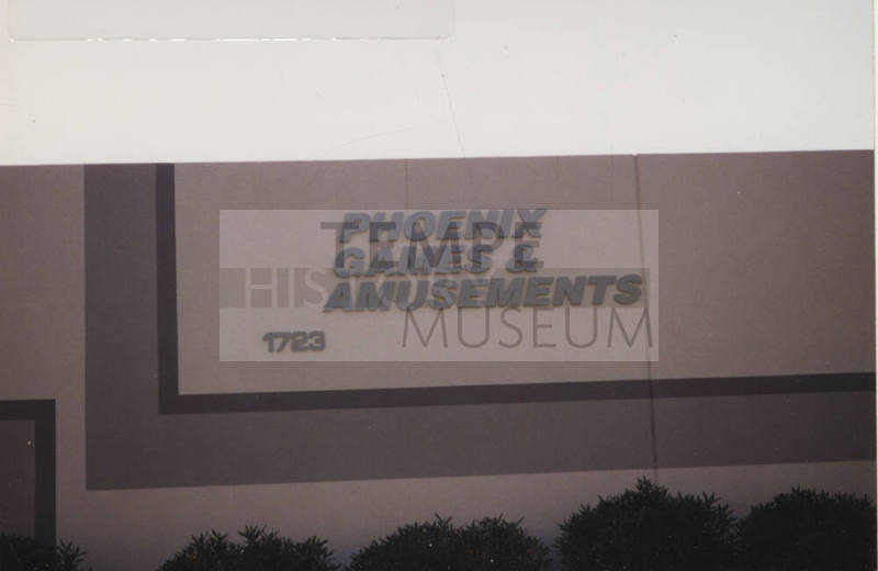 Phoenix Games & Amusements, 1723 West 4th Street, Tempe, Arizona