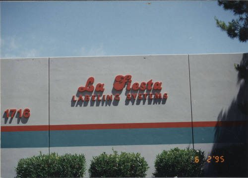 La Fiesta Labeling Systems, 1716 West 4th Street, Tempe, Arizona