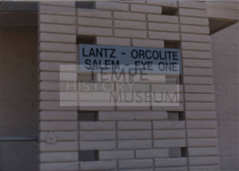 Lantz-Orcolite Salem-Eye One, 930 West 23rd Street, Tempe, Arizona