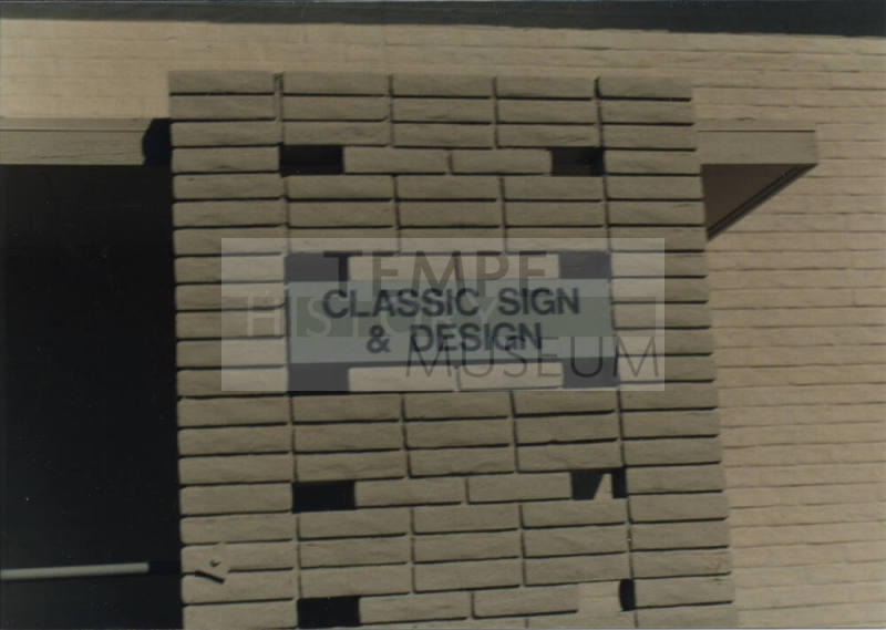 Classic Sign & Design, 930 West 23rd Street, Tempe, Arizona