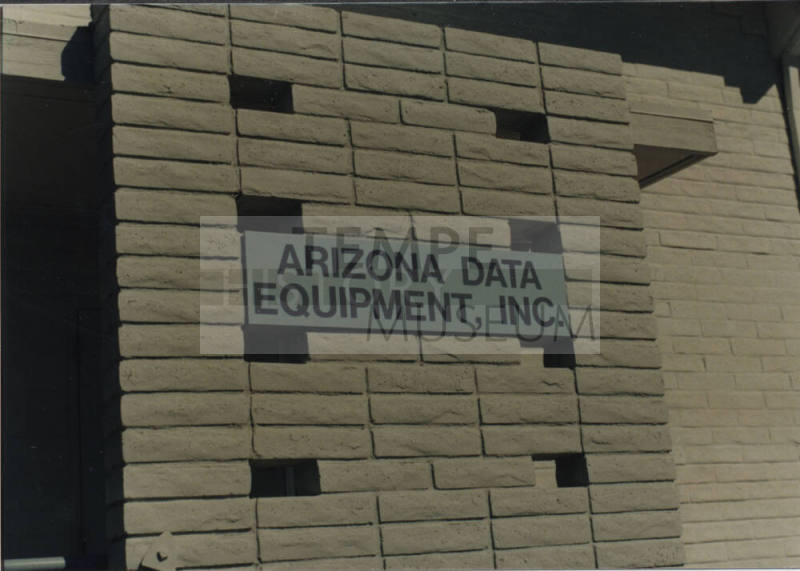Arizona Data Equipment, Inc., 930 West 23rd Street, Tempe, Arizona