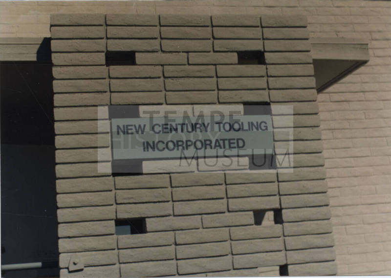 New Century Tooling Incorporated, 930 West 23rd Street, Tempe, Arizona