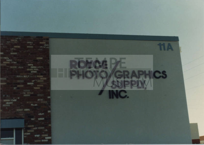 Royce Photo Graphics Supply, Incorporated, 1155 West 23rd Street, Tempe, Arizona
