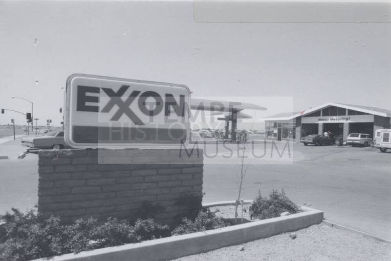 Exxon Gasoline Station - 5130 South McClintock Drive, Tempe, Arizona