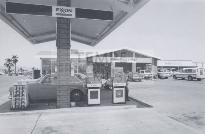 Exxon Gasoline Station - 5130 South McClintock Drive, Tempe, Arizona