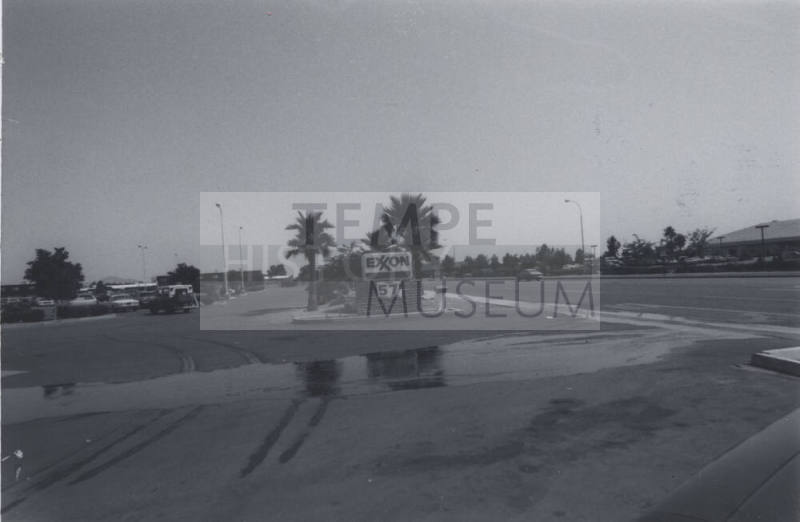 Exxon Gasoline Station - 5130 South McClintock Drive, Tempe, Arizona