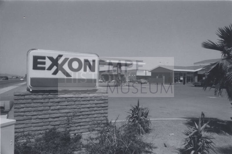 Exxon Gasoline Station - 5130 South McClintock Drive, Tempe, Arizona