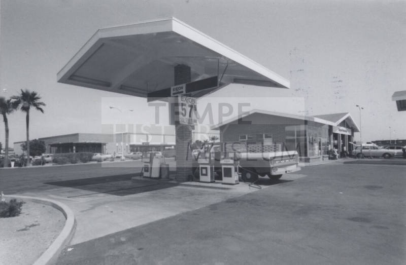 Exxon Gasoline Station - 5130 South McClintock Drive, Tempe, Arizona