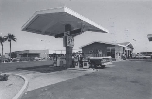 Exxon Gasoline Station - 5130 South McClintock Drive, Tempe, Arizona