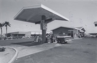 Exxon Gasoline Station - 5130 South McClintock Drive, Tempe, Arizona