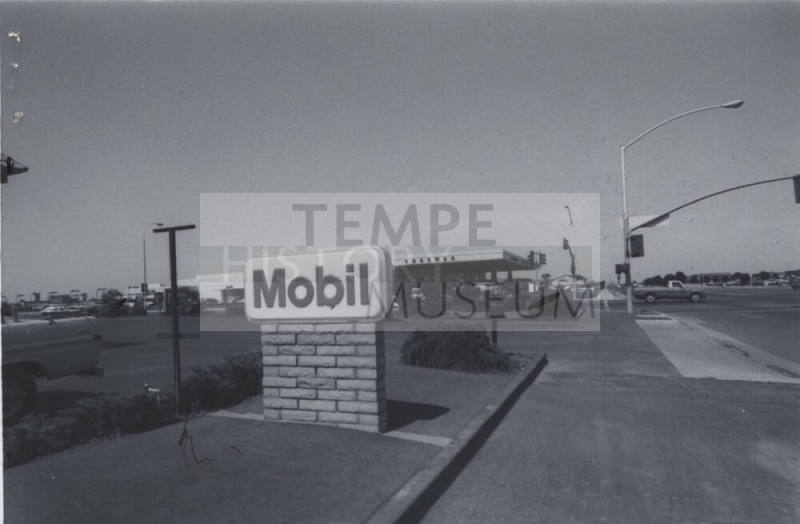 Mobil Gasoline Station - 5201 South McClintock Drive, Tempe, Arizona