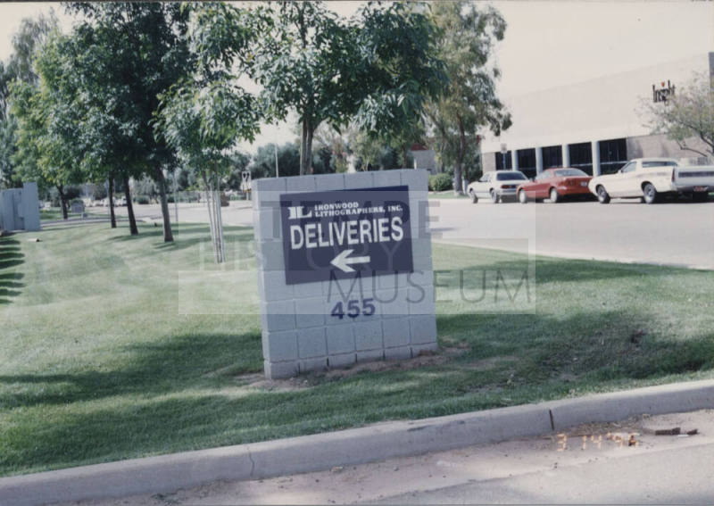 Ironwood Lithographers, Incorporated, 455 South 52nd Street, Tempe, Arizona