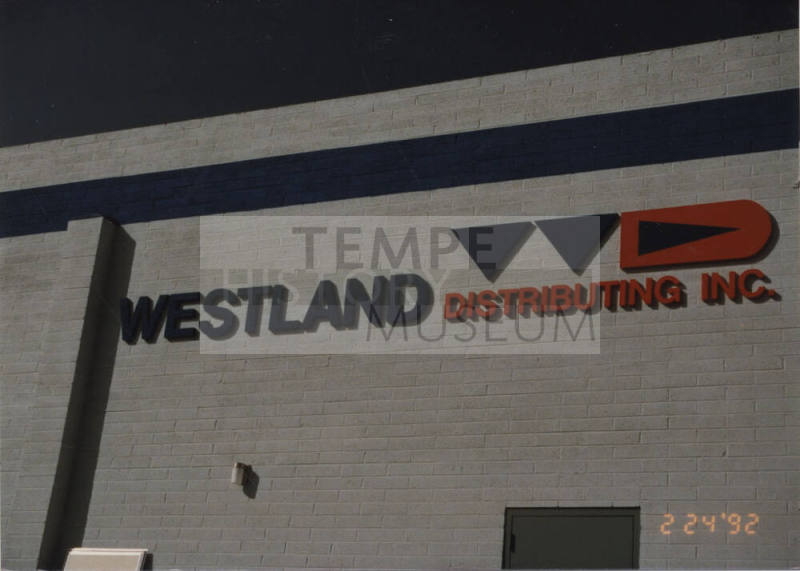 Westland Distributing Incorporated, 700 South 52nd Street, Tempe, Arizona