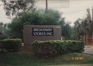 Broadway Stores Incorporated, 1345 South 52nd Street, Tempe, Arizona