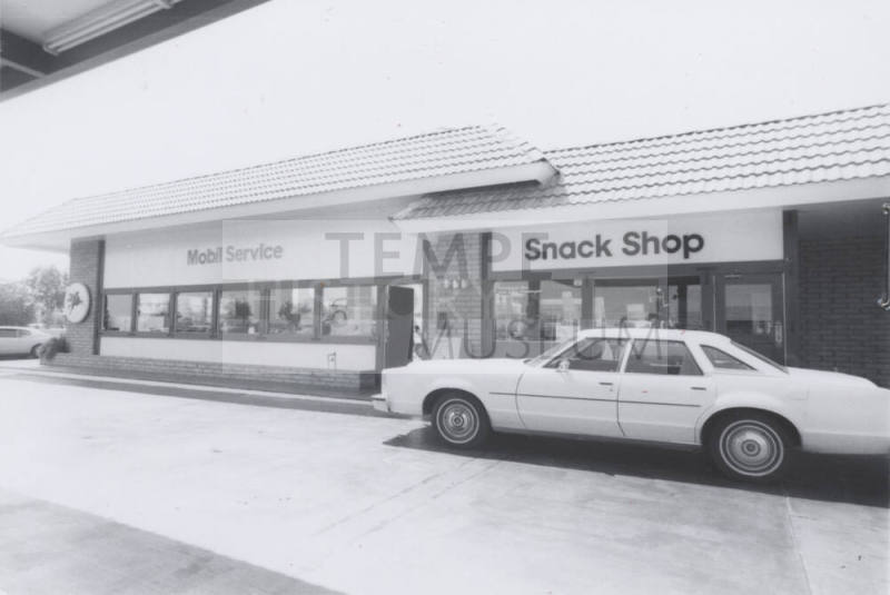 Mobil Gasoline Station - 5201 South McClintock Drive, Tempe, Arizona