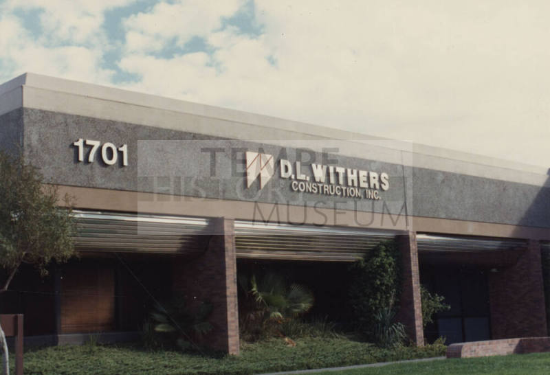 D. L. Withers Construction, Incorporated, 1701 South 52nd Street, Tempe, Arizona